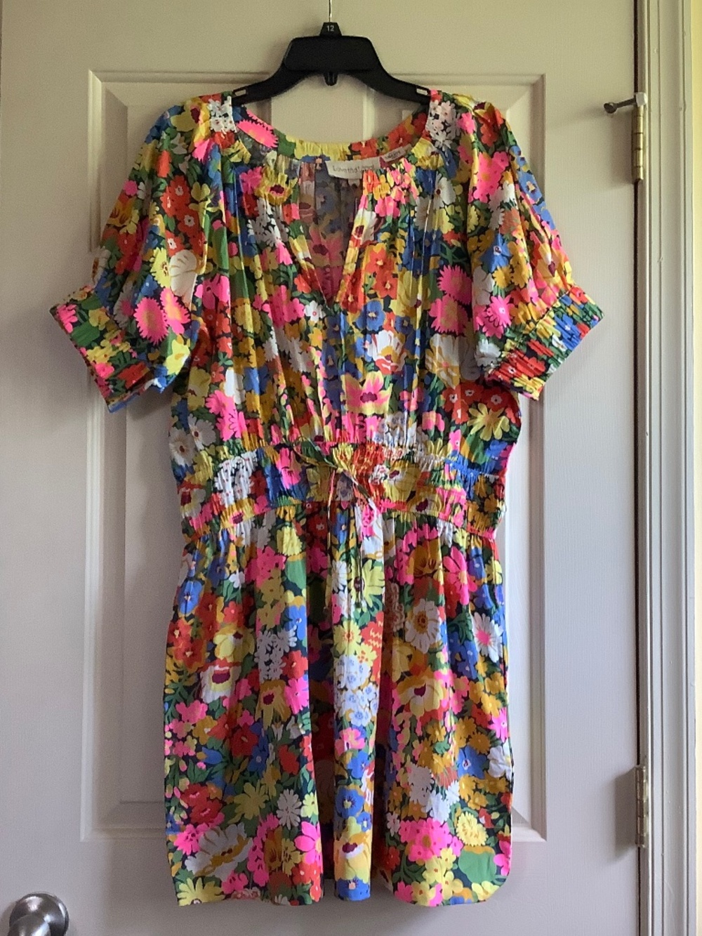 Love the Label X Liberty Floral Cotton Mini Dress Multi SZ L